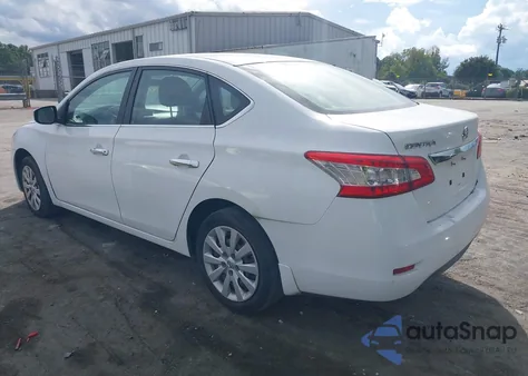 2015 Nissan Sentra S из США, поврежденный, VIN 3N1AB7AP3FY338772